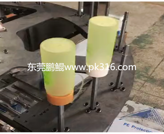 玻璃奶瓶硅膠漆自動(dòng)噴涂設(shè)備