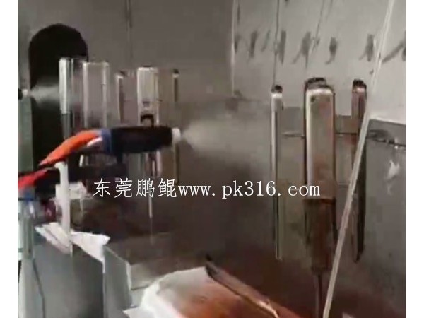 智能門鎖自動噴涂線