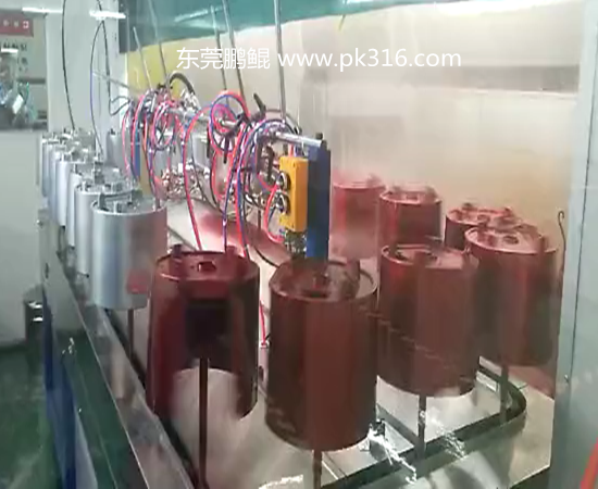 塑膠產(chǎn)品自動噴涂生產(chǎn)線