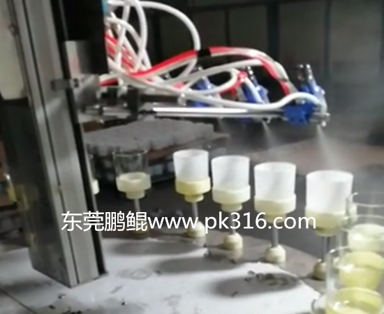 玻璃杯自動(dòng)噴涂機(jī)器1